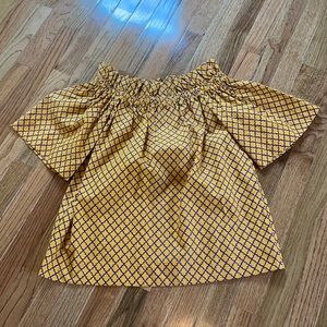 Collyn Raye / Off the Shoulder Smoked Top Size Small